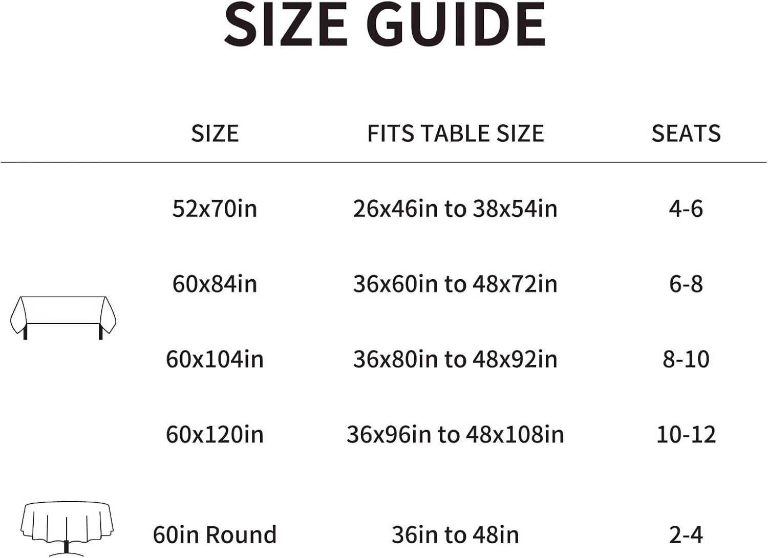 Faux Linen Tablecloths for Rectangle Tables, Burlap Textured Table Cloths Washable Farmhouse Table Cover Water Resistant for Dining, Wedding, Outdoor(Khaki, 52"×70")